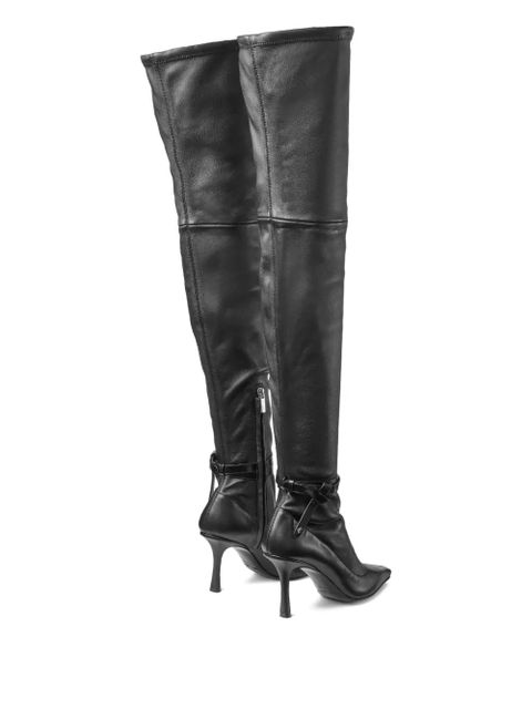 Jimmy Choo 85mm Camie over-the-knee boots - Black