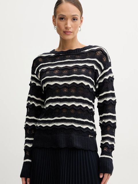 Guess sweter z domieszką lnu VALERIE - zdjęcie produktu nr 2