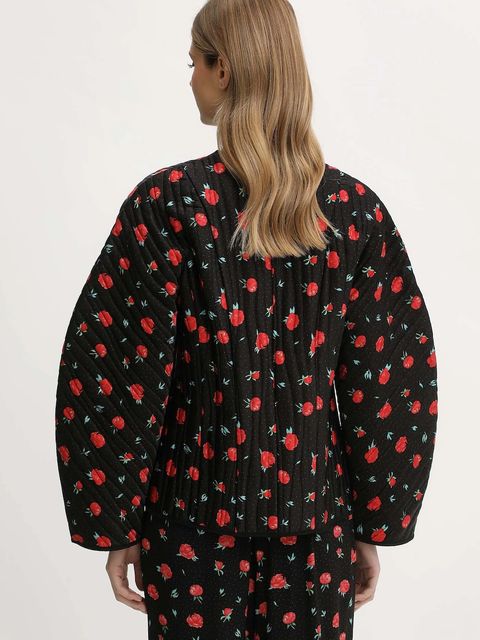 The Sleeper kurtka kolor czarny przejściowa oversize HBJC03F021N