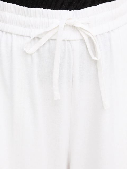 Gestuz spodnie z domieszką lnu