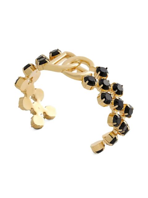 Dolce & Gabbana DG logo black-stone bracelet - Gold - zdjęcie produktu nr 2