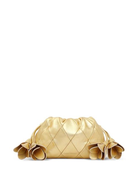 ZIMMERMANN Cloud 91 quilted leather clutch bag - Gold