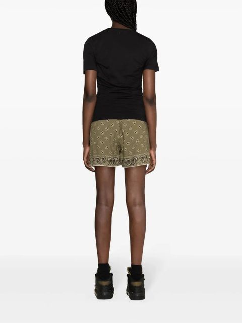 Axel Arigato Ria gathered T-shirt - Black