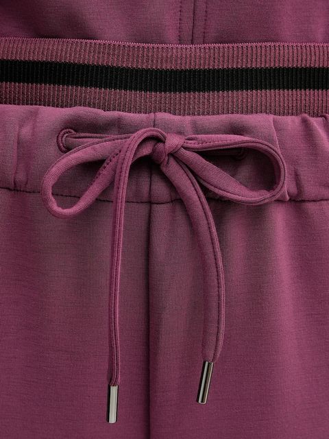 United Colors of Benetton spodnie dresowe kolor fioletowy melanżowe 3QAFDF01D