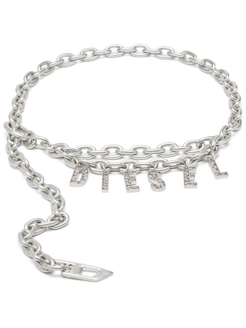 Diesel B-Charm Chain belt - Silver - zdjęcie produktu nr 1