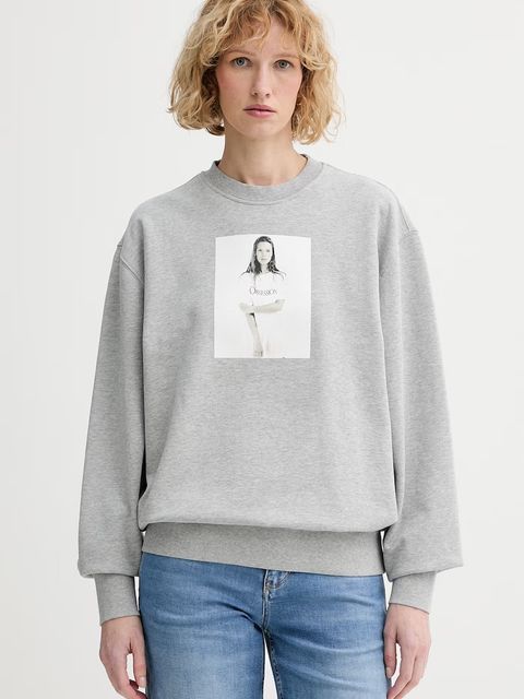 Calvin Klein bluza damska bawełniana - zdjęcie produktu nr 1