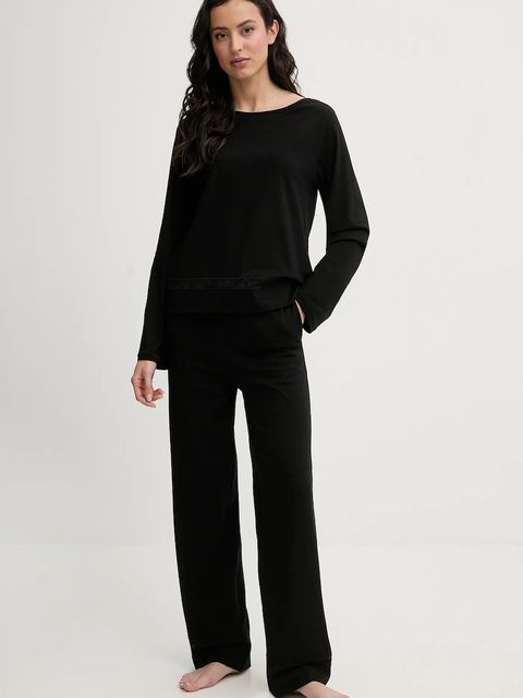 HUGO piżama MESH LOGO LONG SET - zdjęcie produktu nr 1