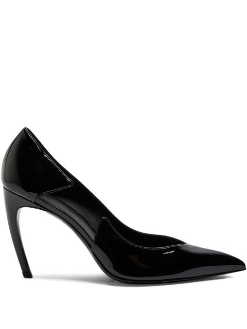 The Attico 95mm Mia heeled pumps - Black - zdjęcie produktu nr 1