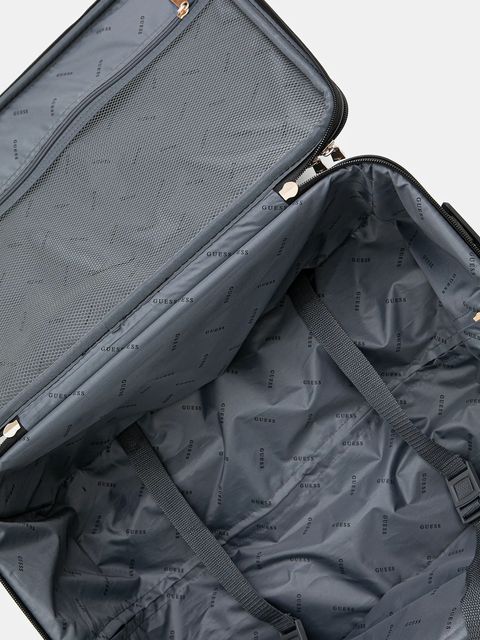 Guess walizka NADIRA SMALL kolor czarny TWQG84 24983