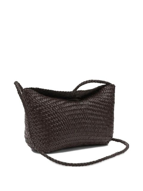 DRAGON DIFFUSION small Corsina shoulder bag - Brown - zdjęcie produktu nr 2