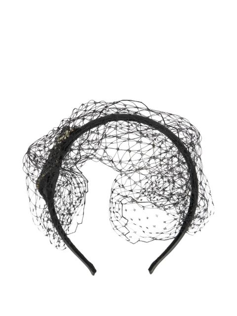 Valentino Garavani heart embellished hair accessory - Black - zdjęcie produktu nr 1