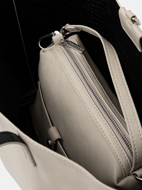 U.S. Polo Assn. torebka dwustronna Axtell Reversible kolor szary BIU4A8905WVP