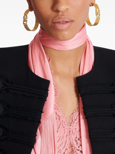 Balmain Sync PB hoop earrings - Gold - zdjęcie produktu nr 2