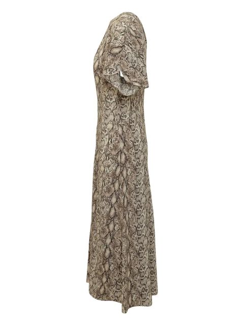 ISABEL MARANT Keany midi dress - Neutrals