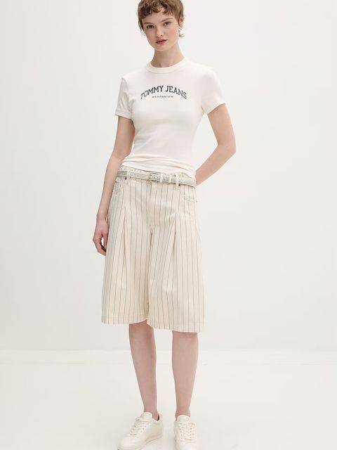 Tommy Jeans t-shirt basic damski bawełniany - zdjęcie produktu nr 1