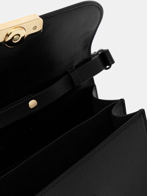 Victoria Beckham torebka skórzana kolor czarny B424AAC005976A