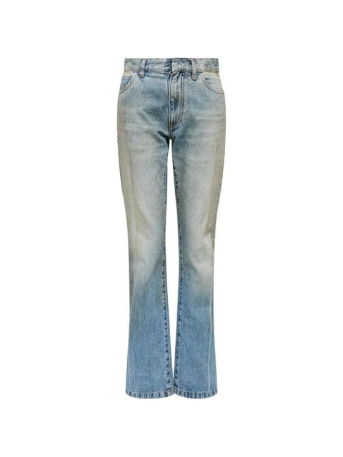 MM6 Maison Margiela straight-leg five-pocket jeans - Blue - zdjęcie produktu nr 1
