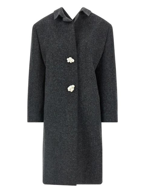 Prada Shetland virgin-wool coat - Grey - zdjęcie produktu nr 1