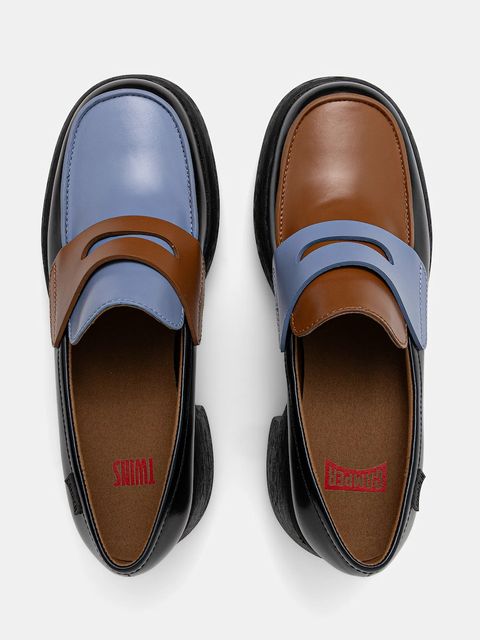 Camper czółenka skórzane TWS kolor czarny na słupku K201787-007 - zdjęcie produktu nr 1