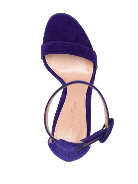Gianvito Rossi Portofino 105mm suede sandals - Purple