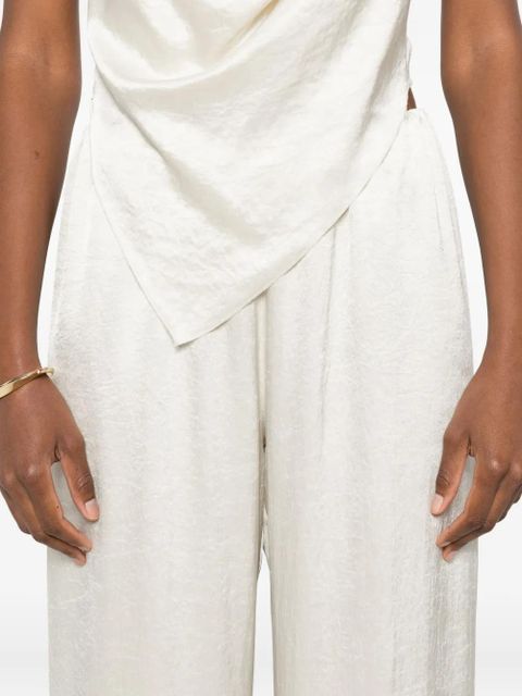 Nanushka elastic-waist trousers - Neutrals