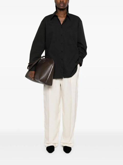 TOTEME tumbled shirt - Black - zdjęcie produktu nr 2