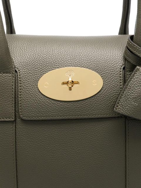Mulberry Bayswater flap-top leather tote bag - Green