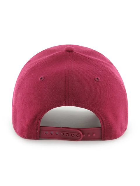 47 brand czapka z daszkiem z dodatkiem wełny MLB New York Yankees kolor czerwony B-MVPSP17WBP-CAH - zdjęcie produktu nr 2