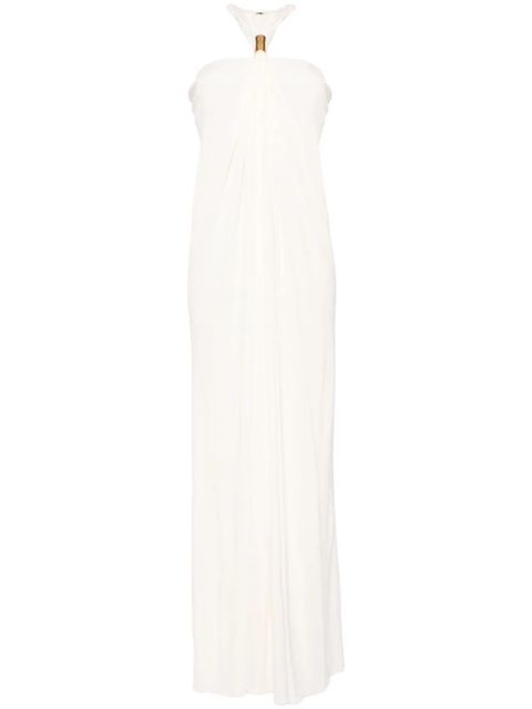 TOM FORD halter neck evening dress - White - zdjęcie produktu nr 1