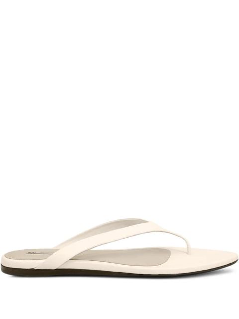 AMI Paris pointed-toe flat sandals - Neutrals - zdjęcie produktu nr 1