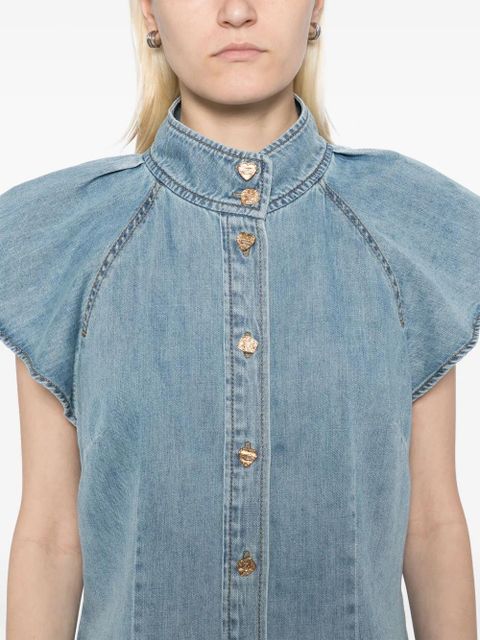 ZIMMERMANN Crush shirt - Blue - zdjęcie produktu nr 2