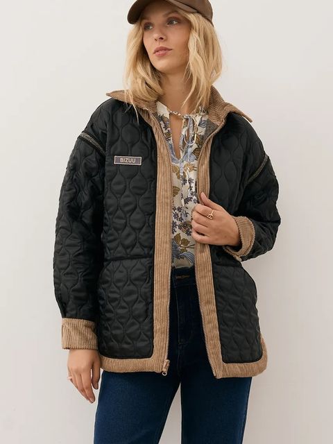 Bizuu kurtka BAIONA kolor brązowy przejściowa BAIONA BRĄZOWY - zdjęcie produktu nr 1