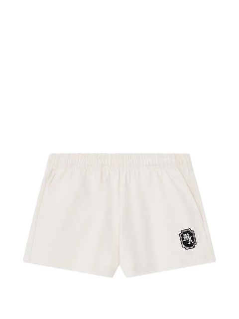 AMIRI logo-patch mini shorts - Neutrals - zdjęcie produktu nr 1