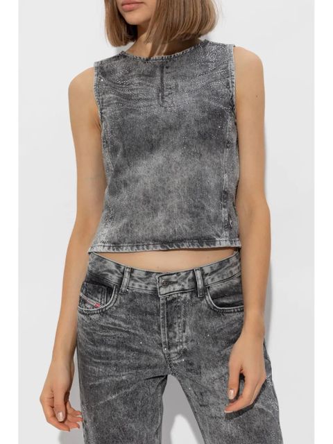Diesel De-Pinar-S top - Grey - zdjęcie produktu nr 2