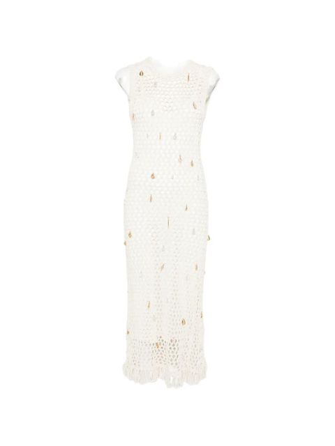 Simkhai knit midi dress - Neutrals - zdjęcie produktu nr 1