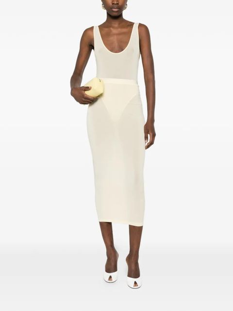 WARDROBE.NYC sheer skirt - Neutrals - zdjęcie produktu nr 2