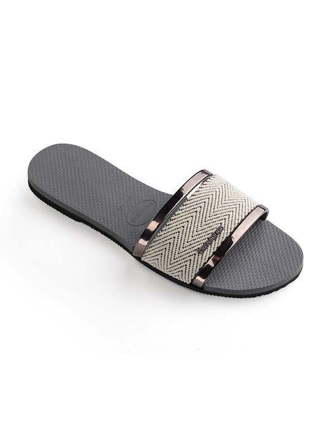 Havaianas klapki YOU TRANCOSO PREMIUM damskie kolor szary 4146063.5178