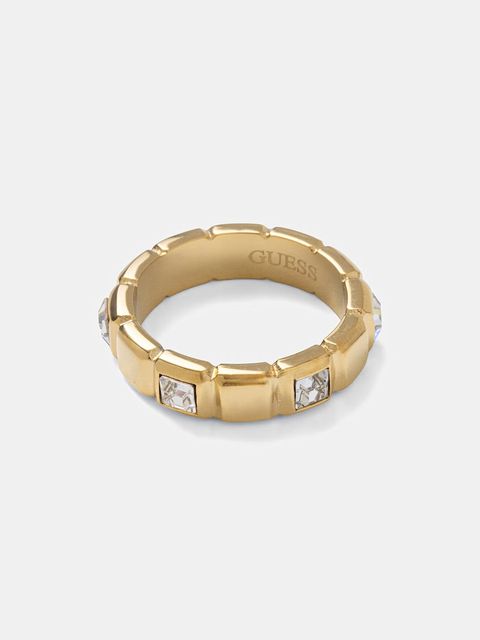 Guess pierścionek damski ze stali nierdzewnej ACE OF DIAMONDS - zdjęcie produktu nr 1