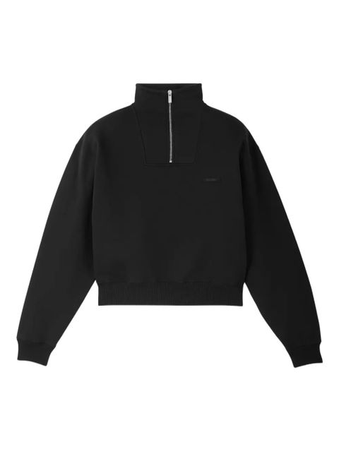 Jacquemus zip-up sweatshirt - Black - zdjęcie produktu nr 1