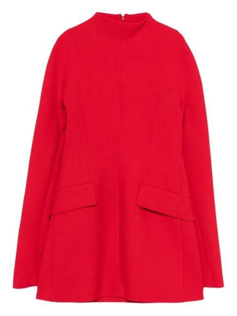 Sportmax mock neck pocket mini dress - Red - zdjęcie produktu nr 1