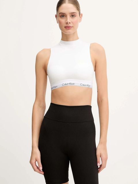 Calvin Klein Underwear top kolor biały z półgolfem LV00QF8383 - zdjęcie produktu nr 2