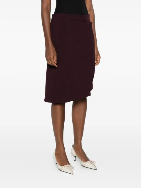 Victoria Beckham tailored wrap skirt