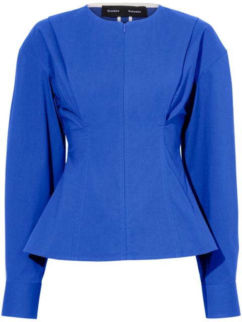 Proenza Schouler Ivonne shirt - Blue - zdjęcie produktu nr 1