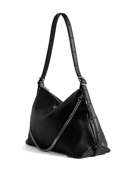 Zadig&Voltaire Jim chain-strap leather shoulder bag - Black - zdjęcie produktu nr 2