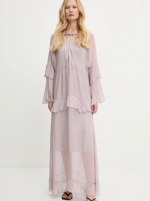 Answear.LAB sukienka z jedwabiem - zdjęcie produktu nr 2