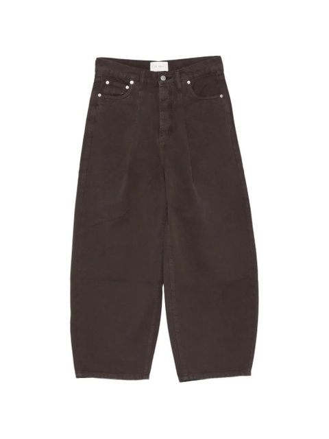 St. Agni barrel mid-rise jeans - Brown - zdjęcie produktu nr 1