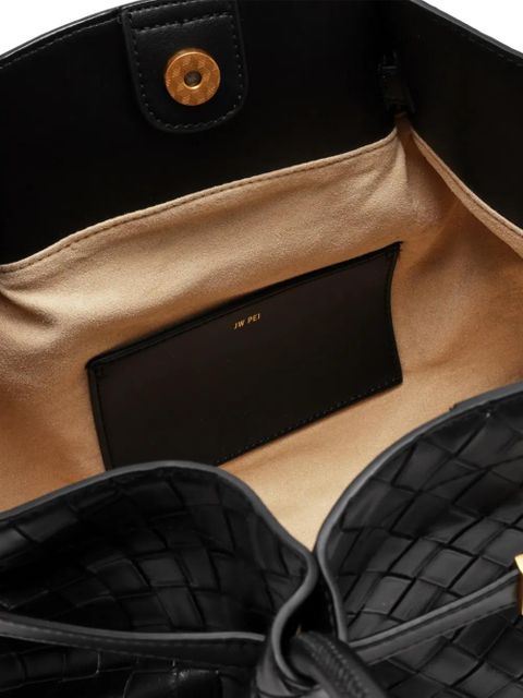 JW Pei medium Hana woven tote bag - Black