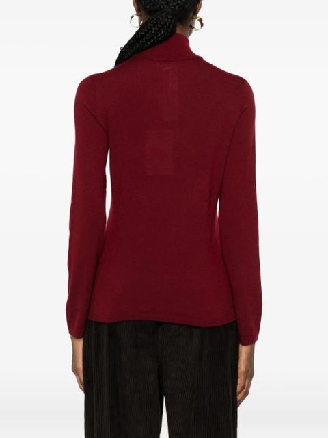 Max Mara roll-neck sweater - Red