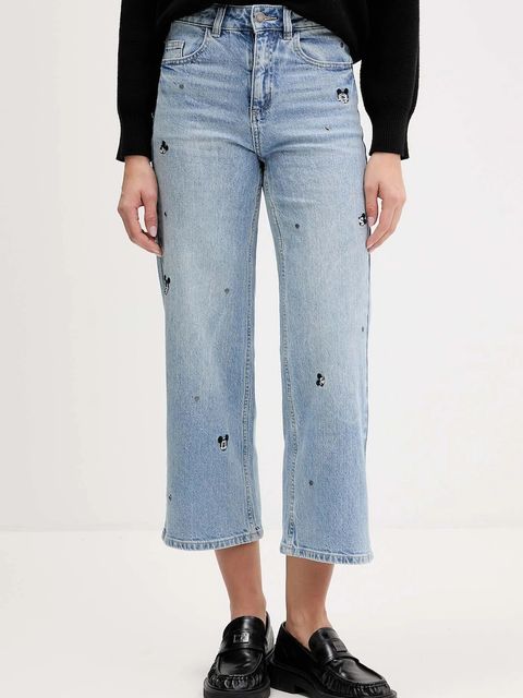 Desigual jeansy MINIMI damskie high waist 25WWDD17 - zdjęcie produktu nr 1