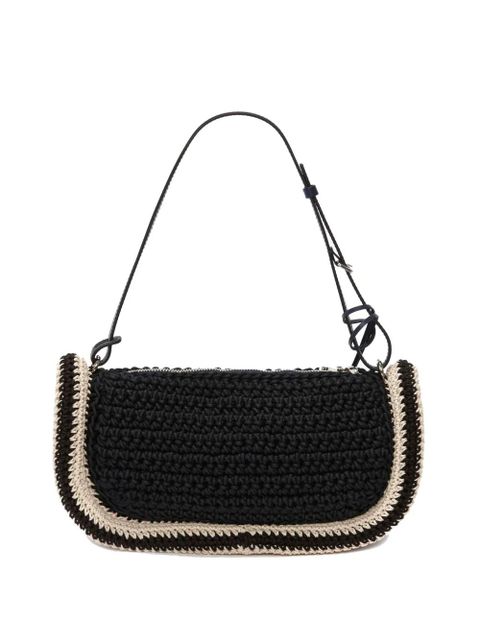 JW Anderson Bumper 15 crochet shoulder bag - Blue